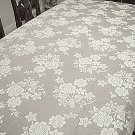 Rose Bouquet Tablecloth Lace White 60x104 Oxford House Rose Bouquet Tablecloth Lace White 60x104 Oxford House