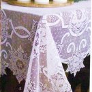 Tablecloth Snowflake 60x86 White Lace Tablecloth Heritage Lace Tablecloth Snowflake 60x86 White Lace Tablecloth Heritage Lace