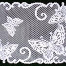 Butterflies Placemat 14 x 20 White Heritage Lace Set Of (4)