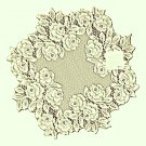 Doilies Tea Rose 15 R Ecru Doily Heritage Lace Set Of (2) Doilies Tea Rose 15 R Ecru Doily Heritage Lace Set Of (2)