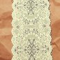 Savoy Table Runner 14x54 Light Ivory Oxford House