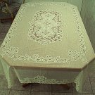 Battenburg Paisley Tablecloth 60x90 Ivory Oxford House