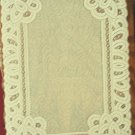 Battenburg Paisley Table Runner 14x36 Ivory Lace/Material Runner Oxford House