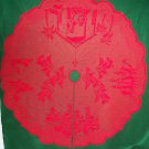 Nativity Tree Skirt 48 Inch Round Red Oxford House Nativity Tree Skirt 48 Inch Round Red Oxford House