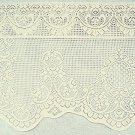 Valencia Curtain Valance 59x19 Ecru Oxford House