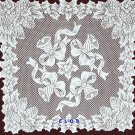 Table Topper Holly Bells 30x30 White Oxford House Table Topper Holly Bells 30x30 White Oxford House