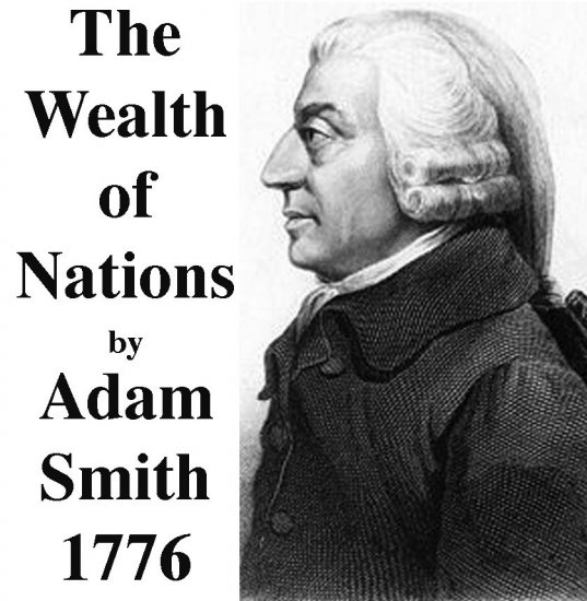 adam smith 1776 wealth of nations