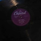 Paul Weston 78 rpm record, "Deep Purple" b/w Chopin's Étude no. 3