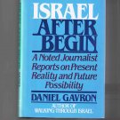 Israel after Begin, by Daniel Gavron (1984, hardcover, new)