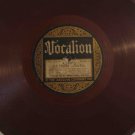 Bar Harbor Society Orchestra 78 with Stephen Foster etc. medleys, Vocalion color disk (1921)