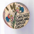 Children's 78rpm picture disk ('40s?), Oats, Peas, Beans / Muffin Man