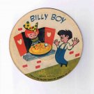 Nursery rhyme 78rpm picture disk ('40s?), "Billy Boy" / "Three Little Kittens"