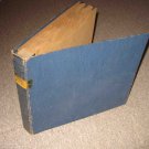 Vintage album for storing ten 10-inch phonograph disks (78s etc.)