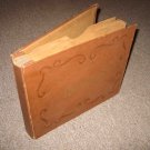 Vintage album for storing ten 10-inch disks (78s etc.), beige
