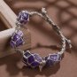 Green DIY Crystal Weaving Craft Handmade Crystal Mesh Woven Bracelet Vintage Crystal Bracelet Gift