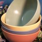 Fiesta Style Stoneware Bowl set of 4