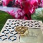 Stylish Gold-Plated Zircon Ring for Women – Adjustable Size, Elegant Jewelry