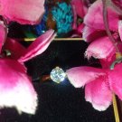 New Gold-Plated Designer Ring for Women – Elegant Zircon Stone, Adjustable Fit