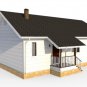 Construction Drawings/ DESIGN / PLANS / Khovaj&Atilde;&curren;rvi frame house project (KD-94).