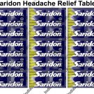 Saridon Headache Relief Tablet 10 Tablet X 6 Strip ( 60 Tab )