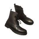 Express Mens Black Leather Lace Up Combat Boots US Vintage Mod Brand New Size 12 Express Mens Black Leather Lace Up Combat Boots US Vintage Mod Brand New Size 12