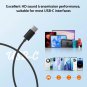 3.5mm & USB Type C Wired Hi-Fi Headset/Headphone with Microphone, Active Noise Cancelling