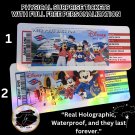A COLLECTIBLE FANCY Physical HOLOGRAPHIC Surprise Ticket for kids - Cruise Reveal Magic Gift