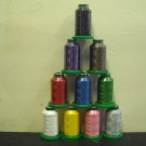 Isacord polyester embroidery thread 10 -1000M spools Basic Colors