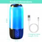 Wireless Portable Speaker Loud Stereo Speaker with 6 Color Changing Lights