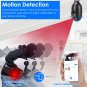 E27 WiFi Bulb Camera 1080P FHD Security Surveillance Camera with Two-Way Audio APP Control