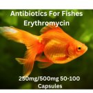 Fish Anti-biotics Fish Mycin 250mg/500mg 50-100 Tablets with Tracking available Grade-A Quality