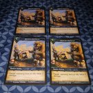 4 x Special Delivery (Shadow Era TCG Call of the Crystals) playset, Very Excellent to NM