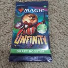1 x Unfinity MTG Booster Pack NEW SEALED, Chance at Valuable Shock Lands