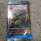 1 x Commander Legends: Battle for Baldur's Gate DRAFT Booster Pack, MTG chance of Ancient Dragon