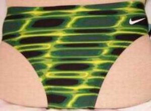 Nike Bikini Swimsuit Green & Black NEW 28