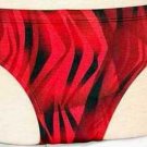NIKE Bikini Swimsuit Red Jungle Print NEW 28
