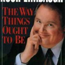 RUSH LIMBAUGH Way Things Ought to Be HCDJ 1992