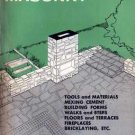 CONCRETE and MASONRY Everyday Handbook 1956