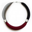 Handmade White, Red, Black elegant necklace Handmade White, Red, Black elegant necklace