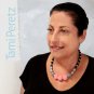 Handmade Pink wooden beads, silvery crystals & black beads necklace