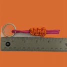 Pink and orange keychain