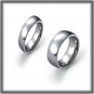 His/Her Matching Classic Domed Tungsten Carbide Wedding Band Polished Finish Comfort Fit SZ 6 to 12