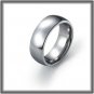 His/Her Matching Classic Domed Tungsten Carbide Wedding Band Polished Finish Comfort Fit SZ 6 to 12