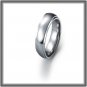 His/Her Matching Tungsten Carbide Wedding Band Polish Finish Step-Down Edges Comfort Fit SZ 6 to 12