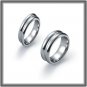 His/Her Matching Dual dome Tungsten Carbide Wedding Band Polished Finish Comfort Fit - Size 6 to 12