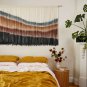 Flber Macrame Wall Hanging Macrame Wall Decor Large-Scale Tie-Dye Tapestry Living Home Room Wal