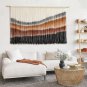 Flber Macrame Wall Hanging Macrame Wall Decor Large-Scale Tie-Dye Tapestry Living Home Room Wal