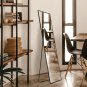 Standing Mirror Full Length Mirror,Large Floor Mirror with Aluminium Frame for Door Bedroom Bat