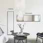 Standing Mirror Full Length Mirror,Large Floor Mirror with Aluminium Frame for Door Bedroom Bat
