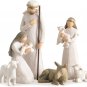 Willow Tree 6-Piece Nativity Set, Behold The Awe and Wonder of The Christmas Story, Build a Fam